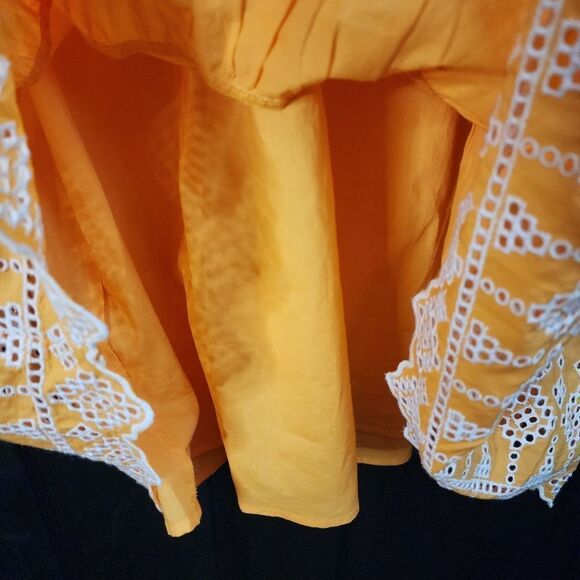 LOFT Eyelet Tiered Swing Dress - Picture 14 of 16